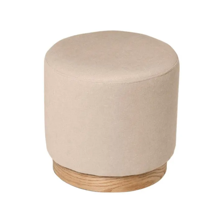 Taburet RUNI Ø40 CM - Beige