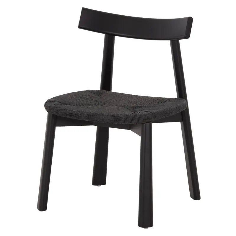 Scaun IDAS ROPE - Negru