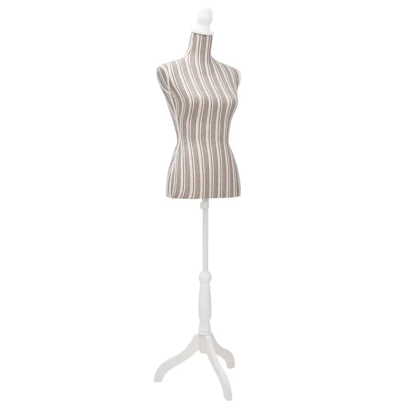 bust pentru dame, manechin, panza, cu dungi
