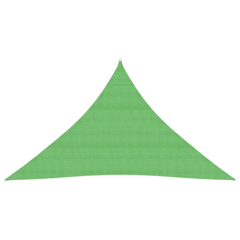 panza parasolar, verde deschis, 3x3x4,2 m, hdpe, 160 g/m2