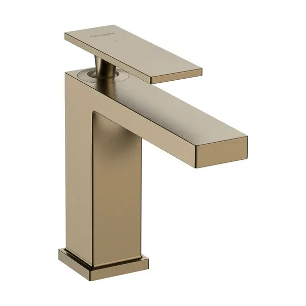 Baterie lavoar bronz periat Hansgrohe Tecturis E 110 CoolStart EcoSmart+