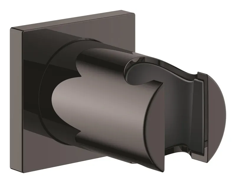 Suport para dus Grohe 27075A00, Rainshower, pe perete, universal, lucios, grafit