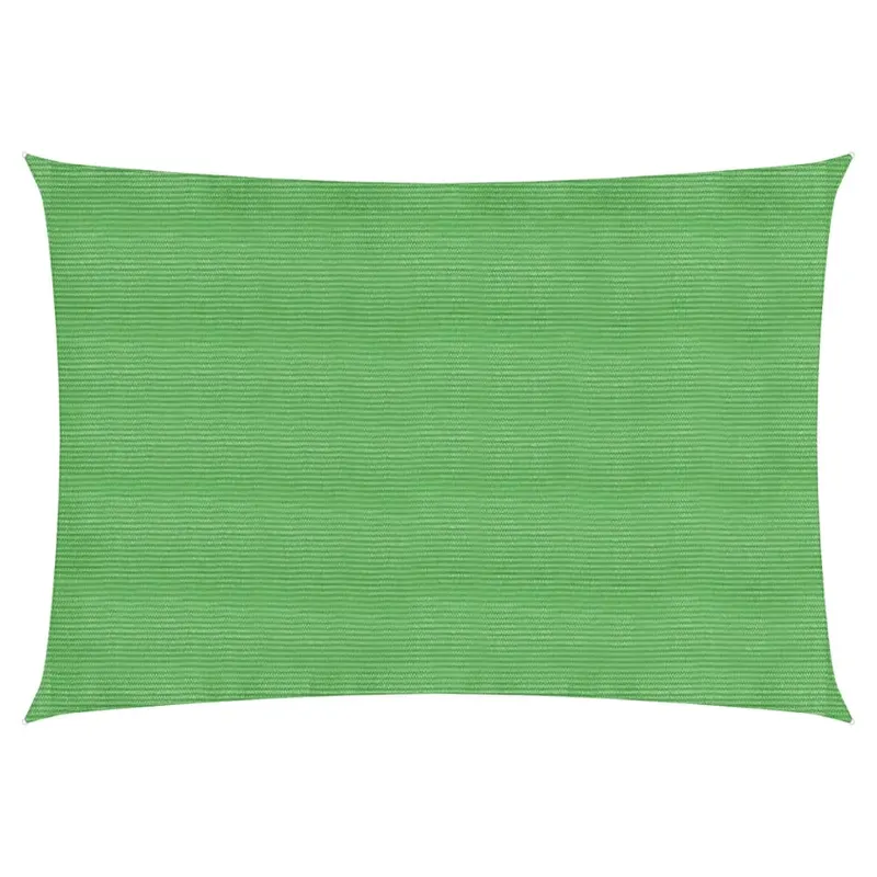 panza parasolar verde dreptunghiular 2x3,5 m hdpe 160 g/m2
