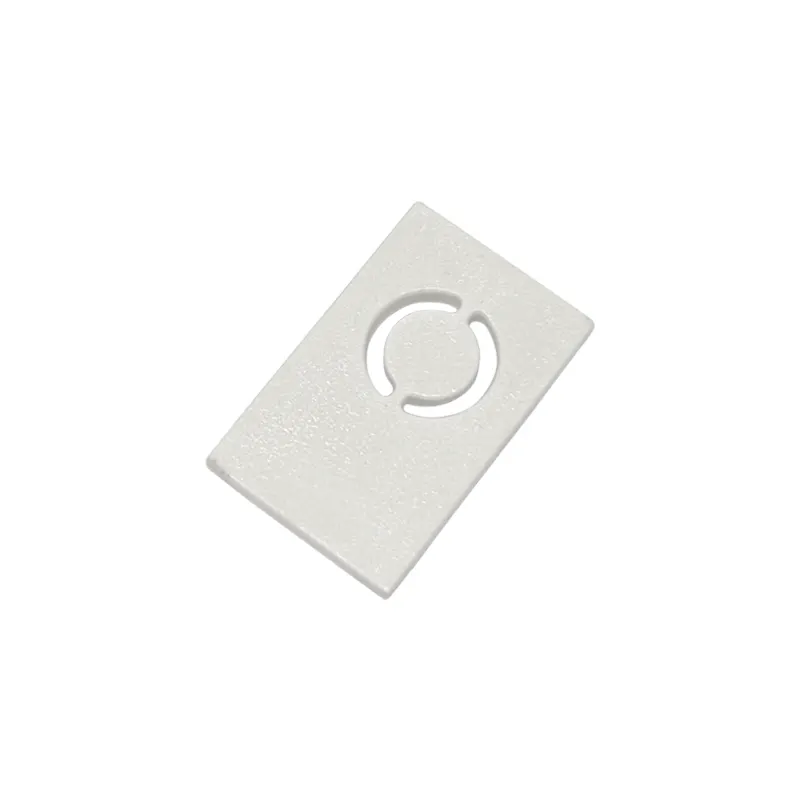 Capac capat sina magnetica ULTRA SLIM 3MM - Alb