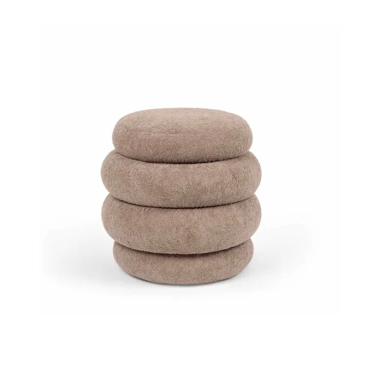 Taburet REUS Ø40 CM - Taupe