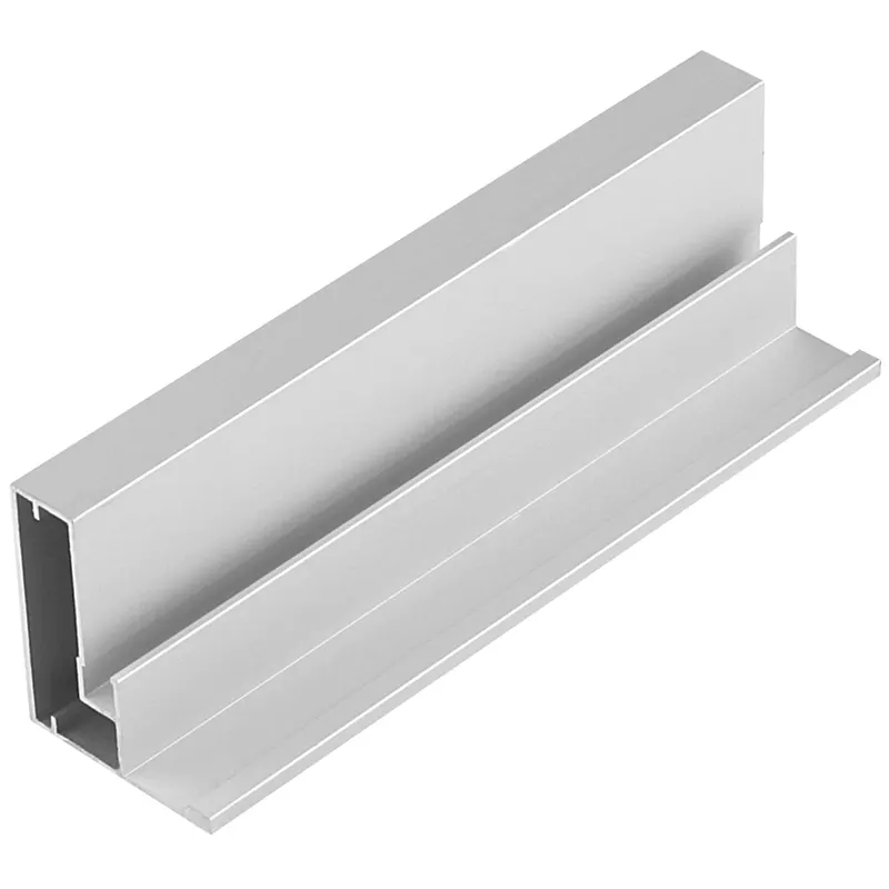 Profil maner rama geam din aluminiu, cu frezare Tip 3, 3 m