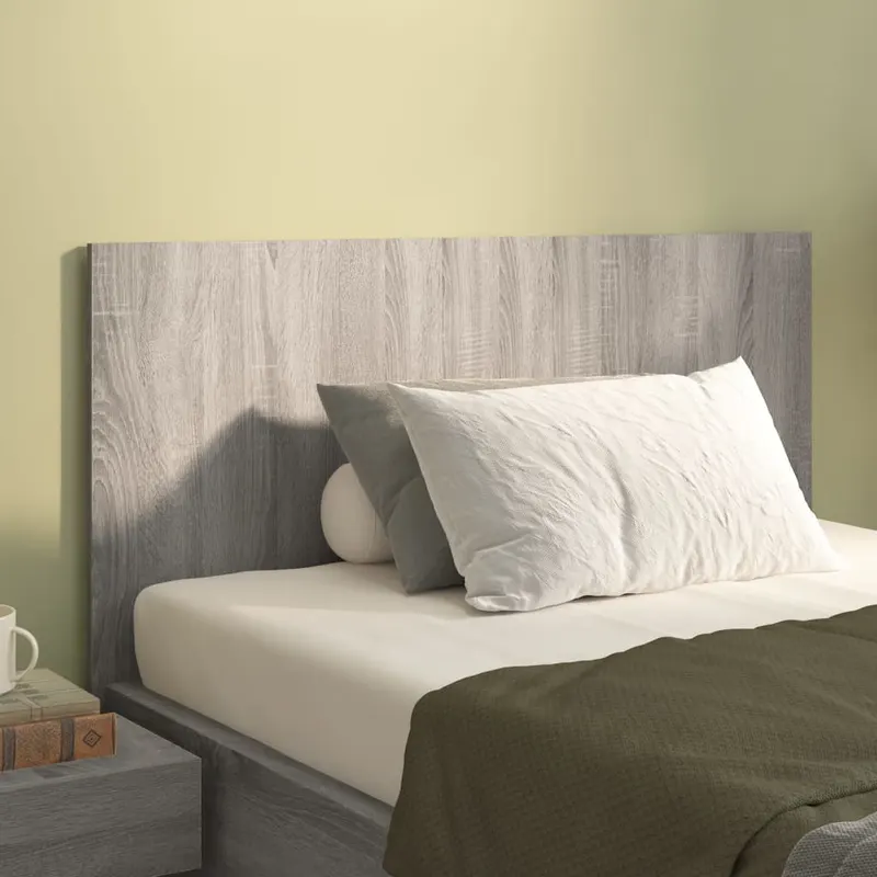 tablie de pat, gri sonoma, 120x1,5x80 cm, lemn compozit