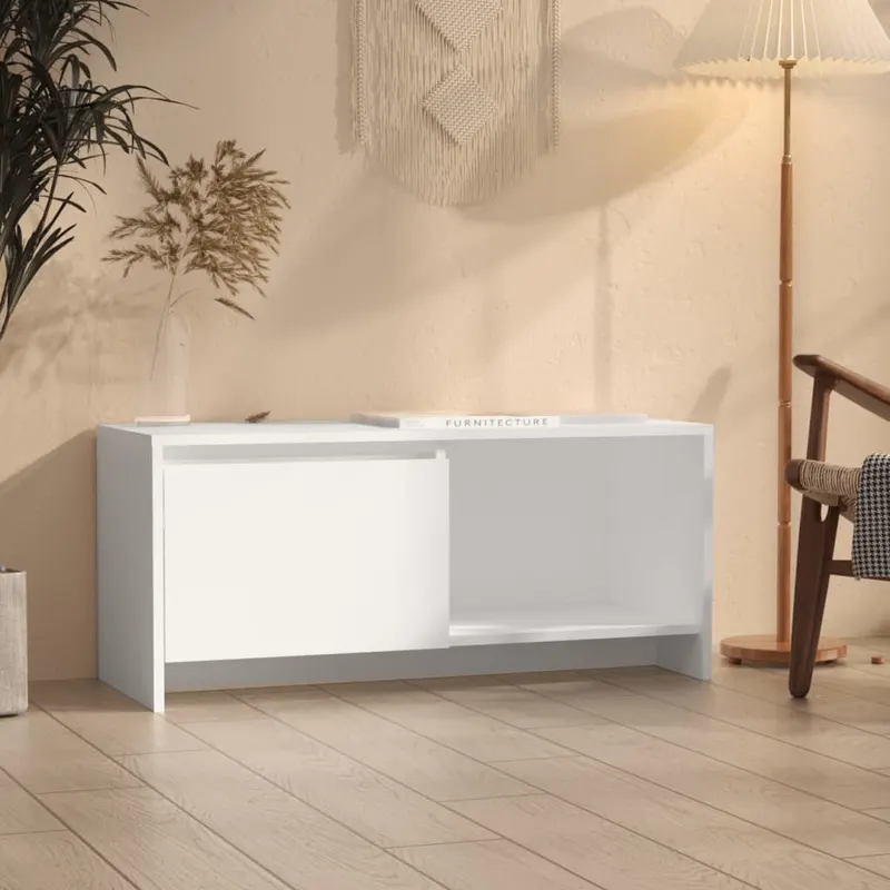 comoda tv, alb, 90x35x40 cm, pal