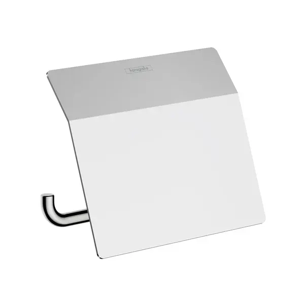 Suport hartie igienica cu protectie crom Hansgrohe AddStoris