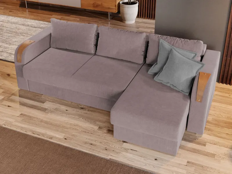 Coltar Extensibil Morelia Roze — imaginea 2