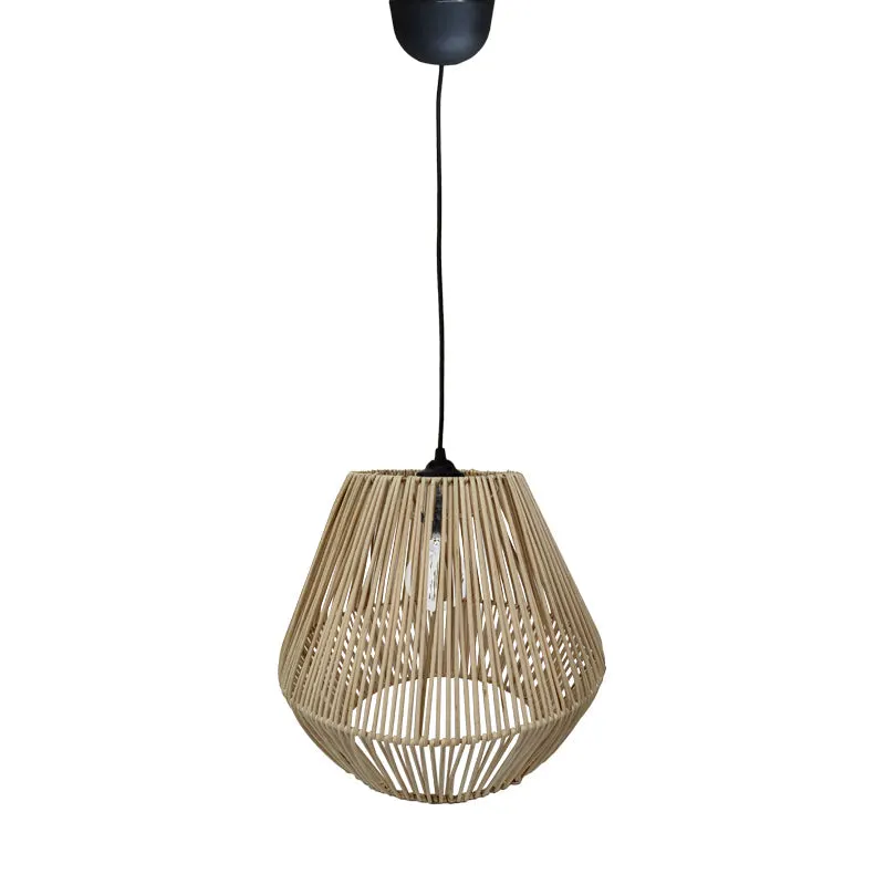 Lustra din rachita Lilabel, Natural, D25x84 cm - Natur