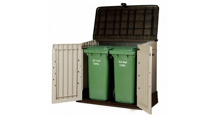 Magazie pubele 2 x 120L din plastic SO MIDI