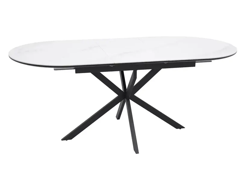 Masa extensibila GALANTY CERAMIC 140(180) x 80 CM - Alb / 140(180)x80cm
