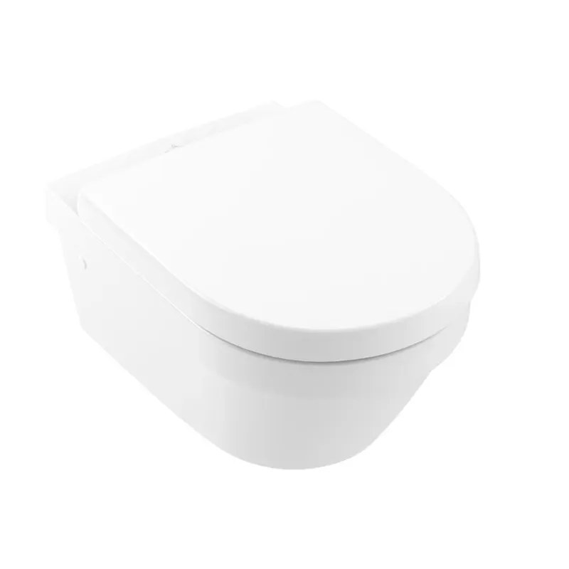 Vas wc suspendat rimless cu capac soft close Villeroy Boch, Architectura