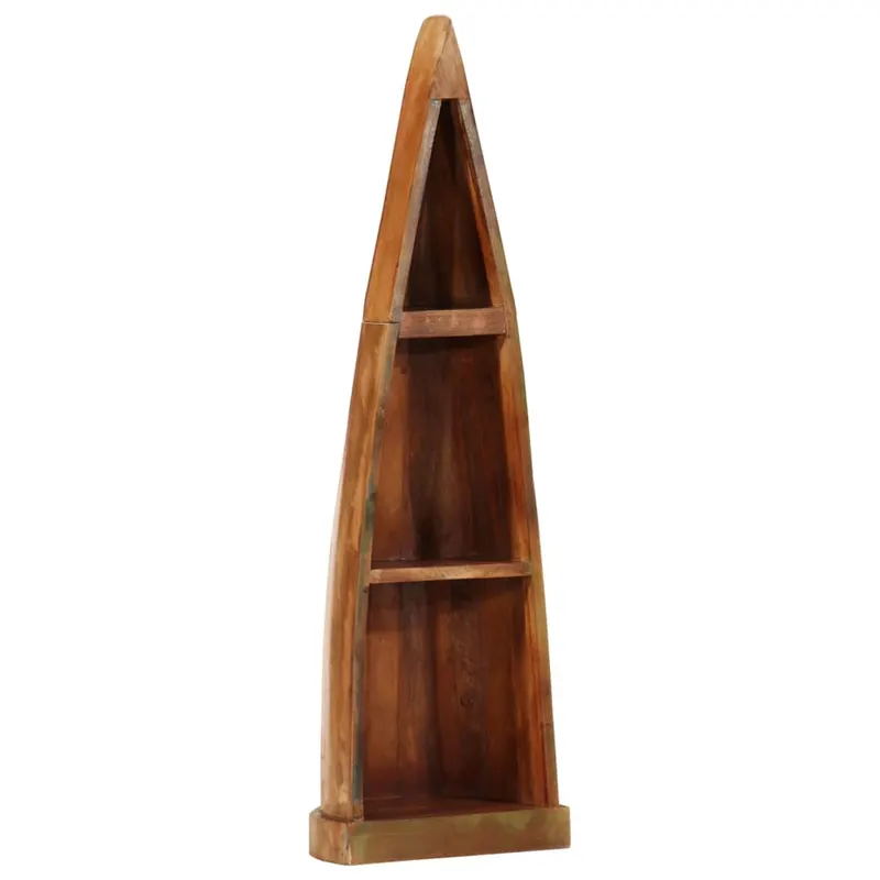 dulap tip barca, 39x27x127 cm, lemn masiv reciclat
