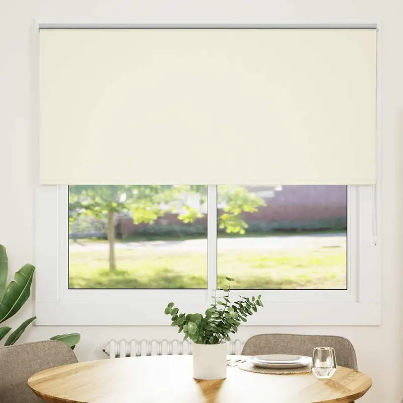 Jaluza cu role opace ivoar 145x130 cm latime material 141,6 cm