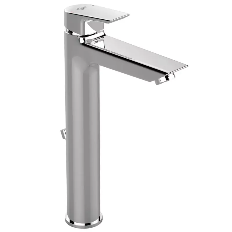 Baterie lavoar Ideal Standard Tesi A6573, 3 8 , marimea XL, monocomanda, cartus ceramic, pop-metalic, crom