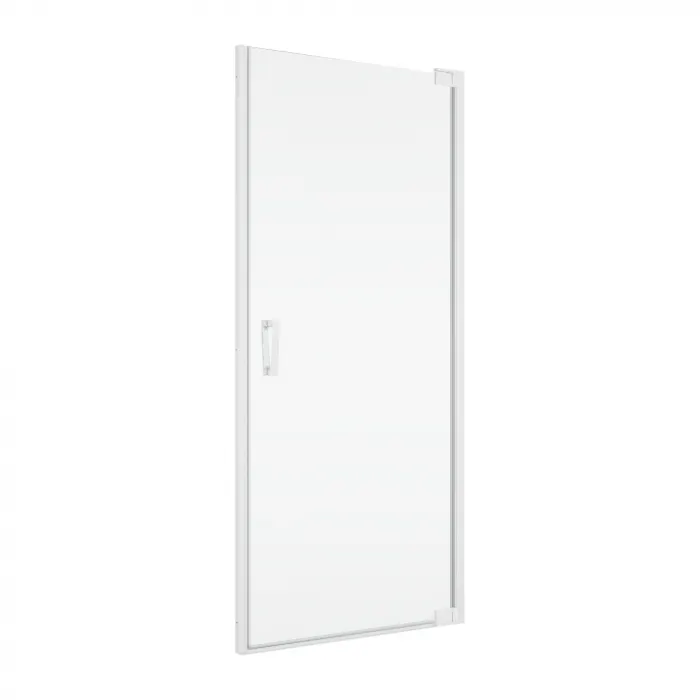 Usa batanta cu profil compensator, alb, 70 cm, instalare dreapta, Ronal Cadura