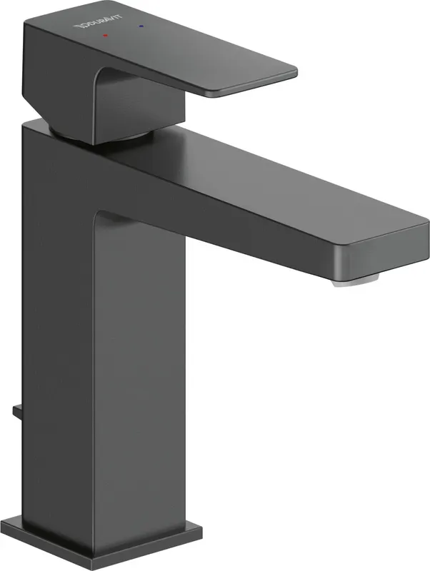 Baterie pentru lavoar Duravit MH1020001046, lavoar Manhattan, tip comanda monocomanda, marime m, negru