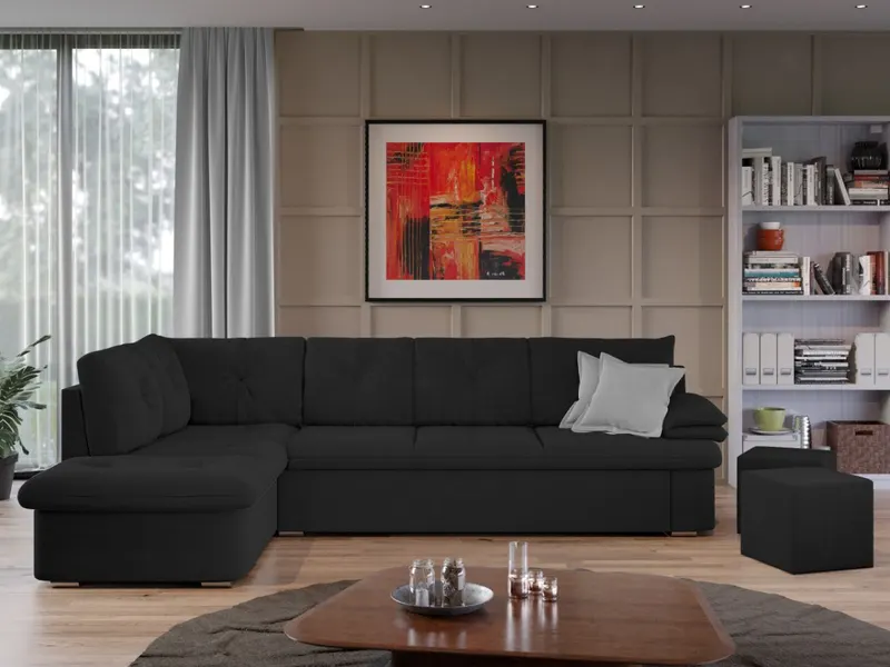 Coltar Roma + 1 loc Gri Antracit — imaginea 2