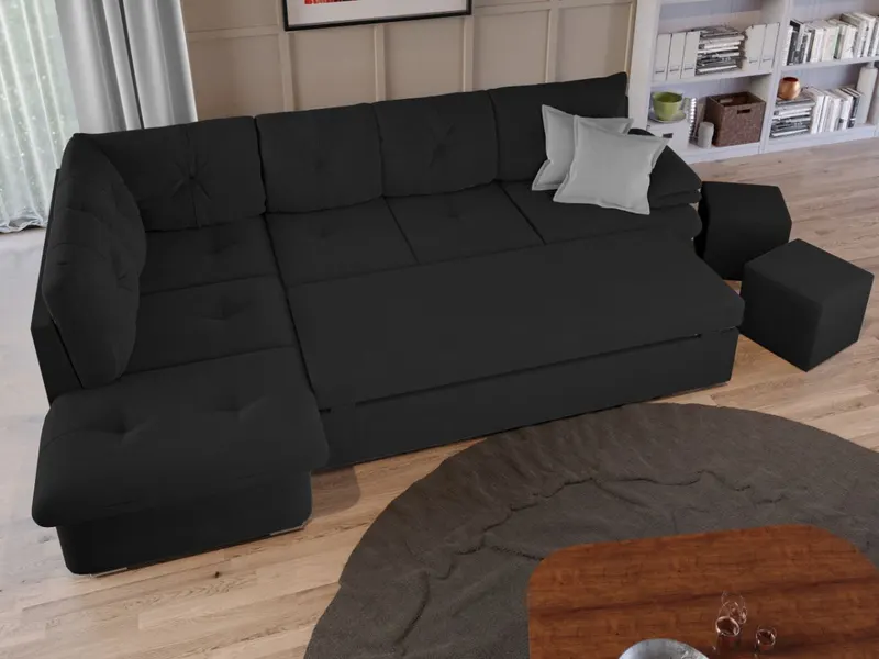 Coltar Roma + 1 loc Gri Antracit — imaginea 3