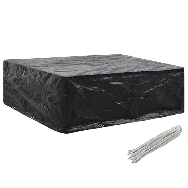 husa mobilier de gradina, 8 ocheti, 250 x 210 x 90 cm