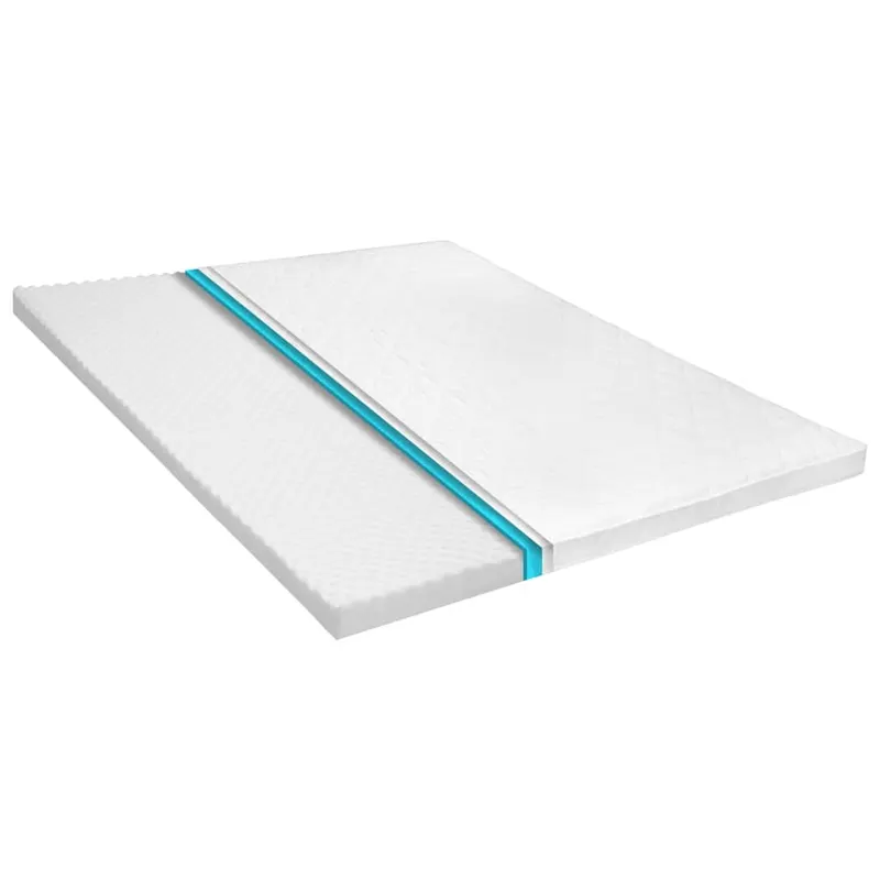 topper saltea, profil tip ou cu spuma rece, 6 cm, 180x200 cm