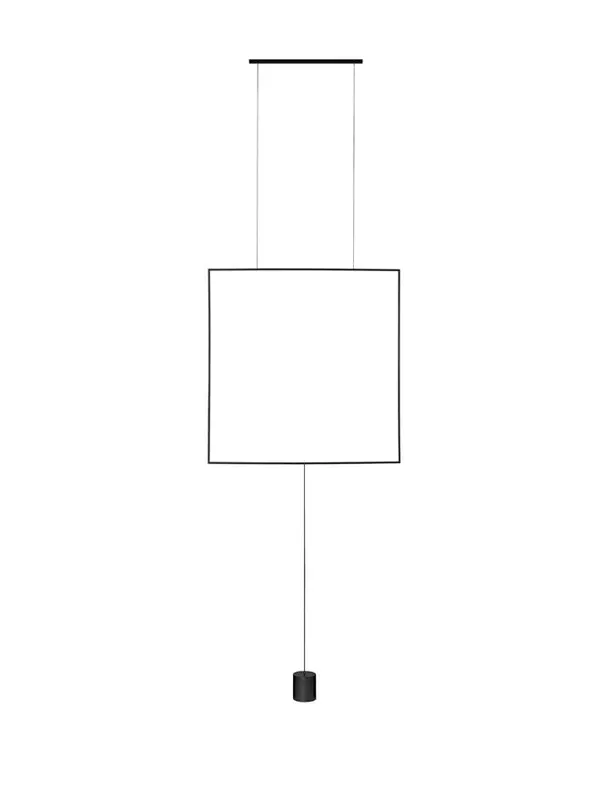 Lampa suspendata DAHLIA - 80cm / Negru