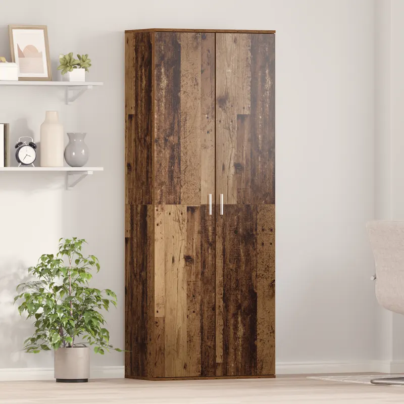 highboard lemn vechi 70x35x180 cm lemn prelucrat