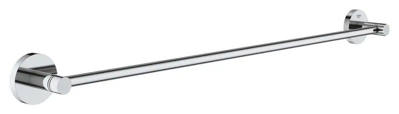 Bara prosop Grohe 41178000, 625 mm, 60 mm, 2 orificii instalare, 1 rafturi, pe perete, metal, posibiltiate lipire, Crom