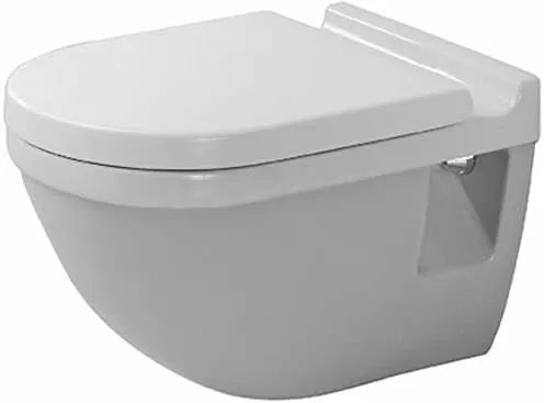 Vas WC Duravit 2206090000, Starck 3, montaj suspendat, zona montaj interior, tip clatire jet de apa, alb