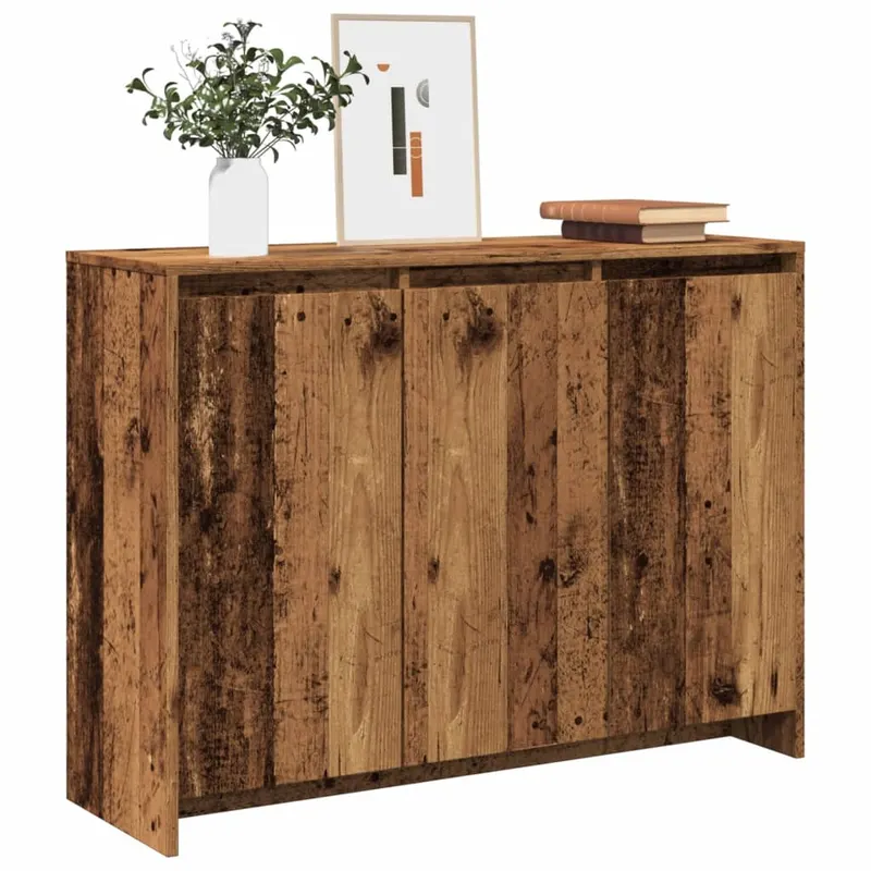 servanta, lemn vechi, 102x33x75 cm, lemn prelucrat