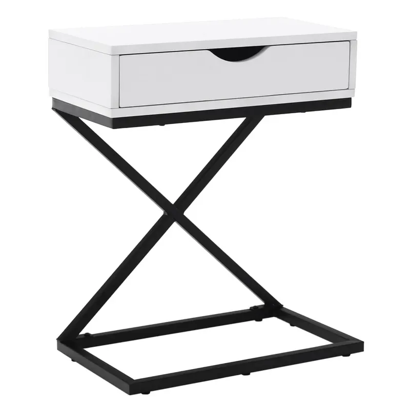 Noptiera MILKEYDA 50 x 30 x 60 CM - Alb