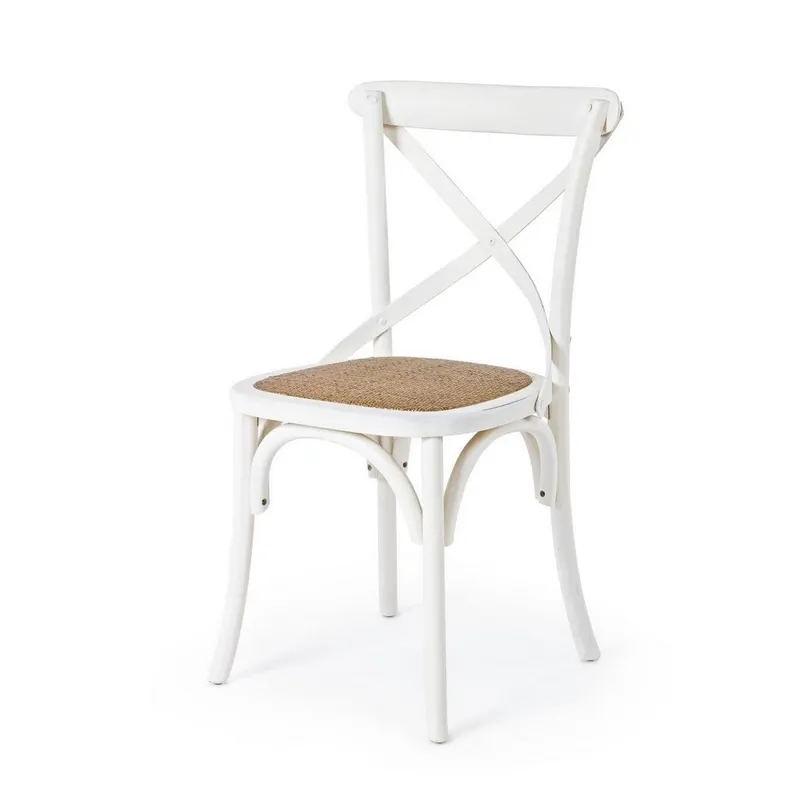 Scaun CROSS COLORS - Alb