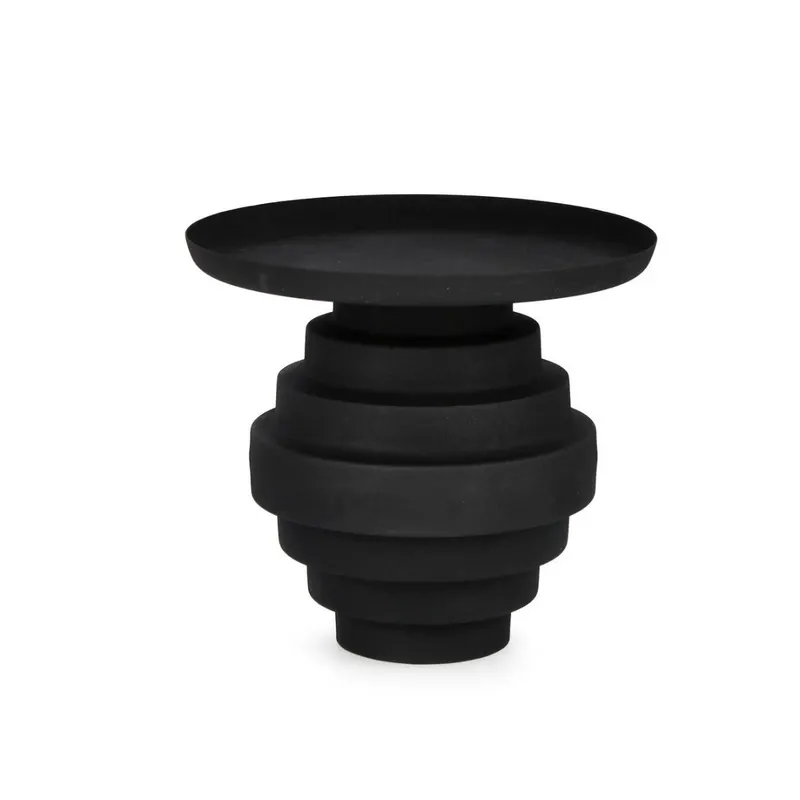 Masuta de cafea AMBA BLACK Ø40 x 35 CM - Negru