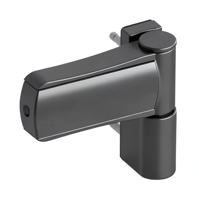 Balama 3D pentru usa din PVC, aluminiu, 14-18 mm, 105 mm, antracit RAL 7016