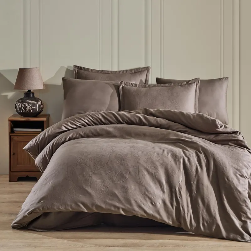 Lenjerie de pat jaquard 100% bumbac (sadra)