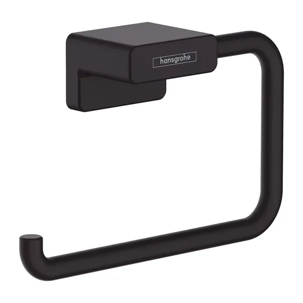 Suport hartie igienica Hansgrohe AddStoris negru mat