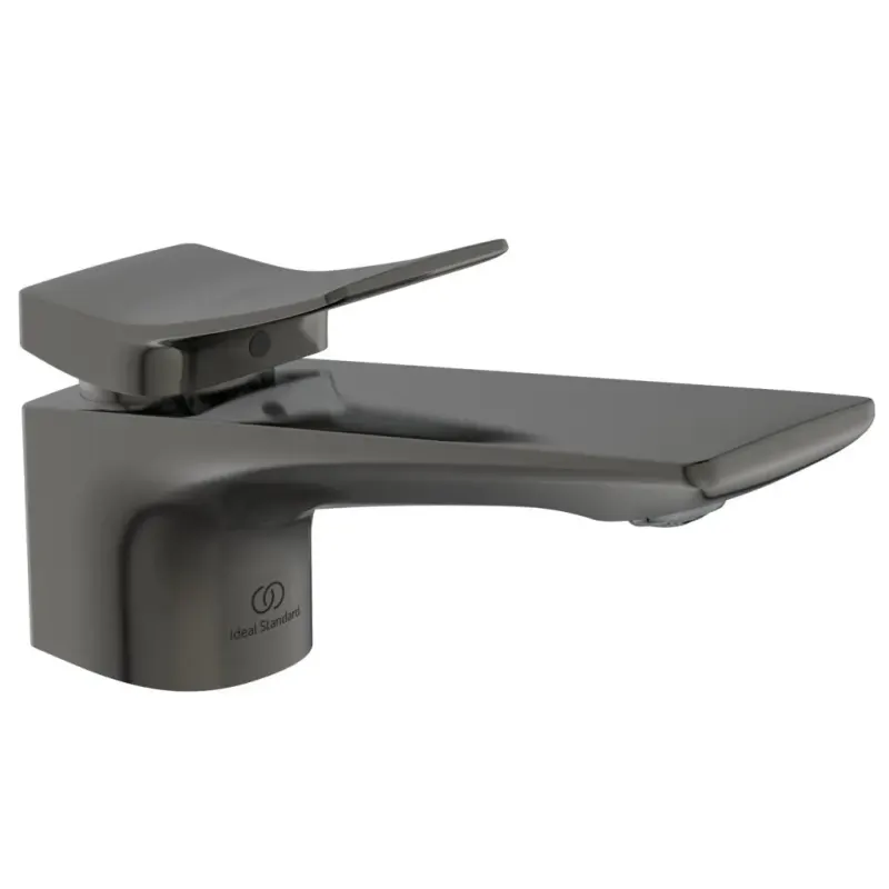 Baterie lavoar, gri magnetic cu pipa fixa, Ideal Standard Conca