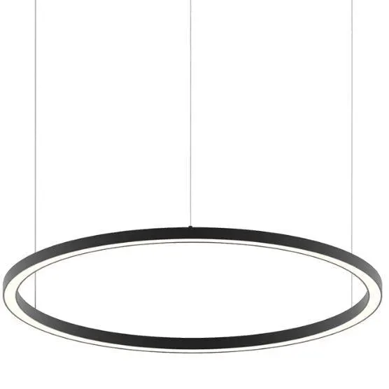 Lampa suspendata HOOP Ø60 CM - Negru
