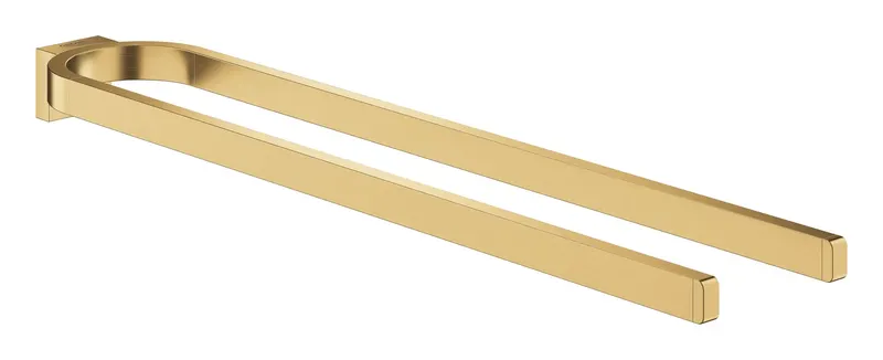 Suport prosop Grohe 41059GN0, Selection, 360 mm, montare pe perete, metal, mat, auriu