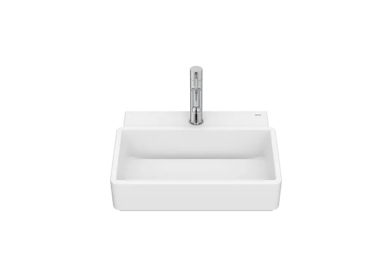Lavoar Roca A327690620, 450 mm, 360 mm, 150 mm, 1 cuve, 1 nr orificii baterie, pe perete, pe blat, Alb