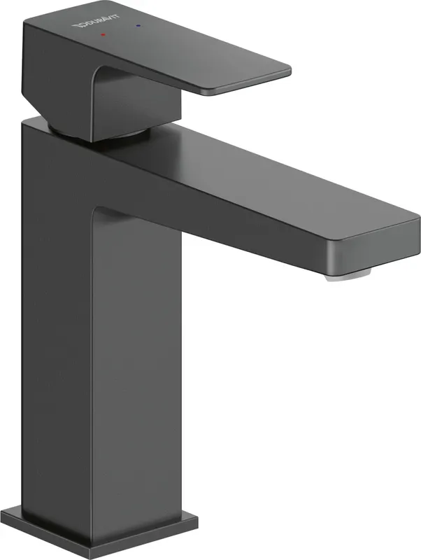 Baterie pentru lavoar Duravit MH1020002046, lavoar Manhattan, tip comanda monocomanda, marime m, negru