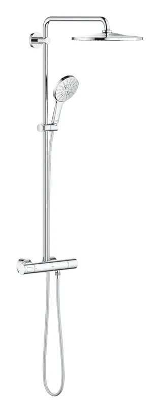 Sistem de dus Grohe 26647000, Rainshower SmartActive 310, tip incastrare aparent, pentru dus, termostat, crom