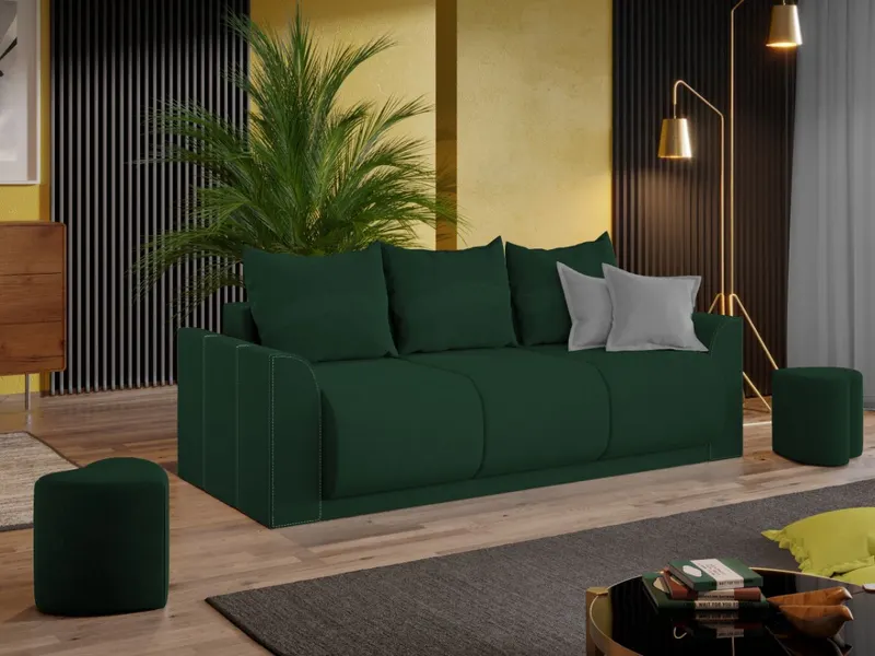 Set Canapea si Fotolii Nova Verde — imaginea 2