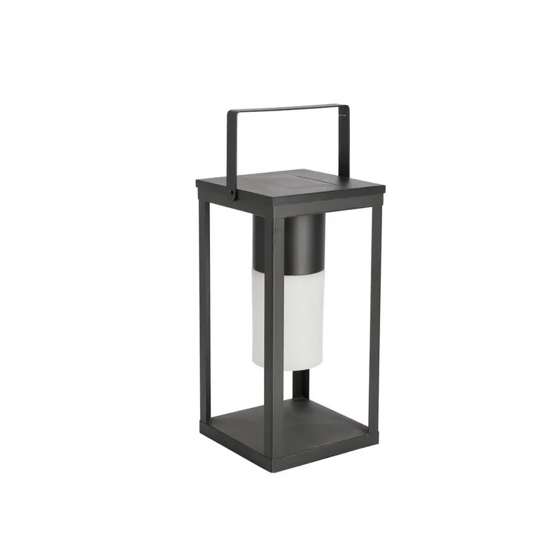 Lampa de masa portabila SOLAR SQUARE - Negru