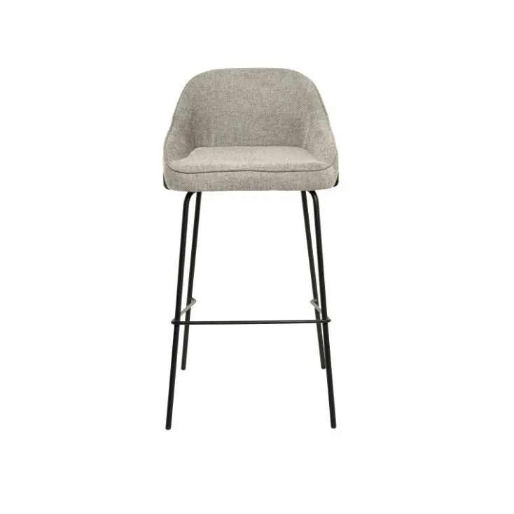 Scaun de bar LAINIS H77 CM - Taupe