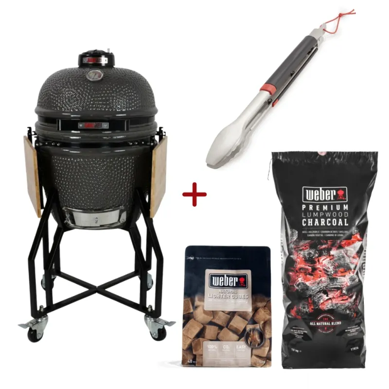 Gratar Kamado Original Medium - Starter Pack Grill Guru