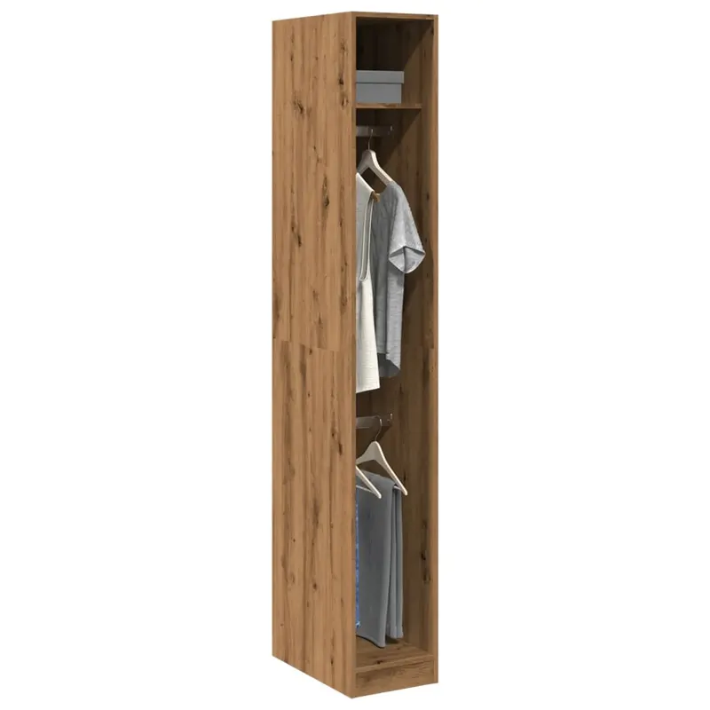 sifonier, stejar artizanal, 30x50x200 cm, lemn prelucrat