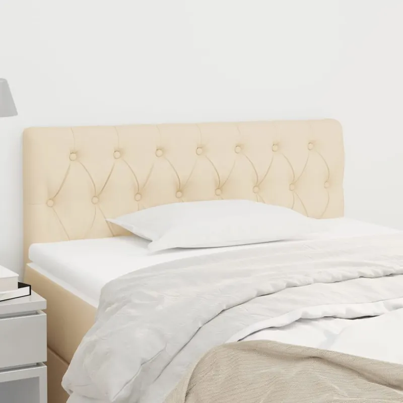 tablie de pat, crem, 90x7x78/88 cm, textil